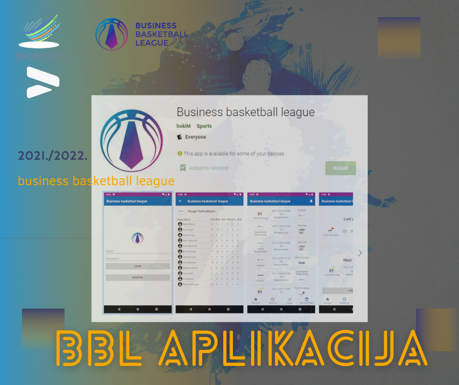 BBL aplikacija za mobilne uređaje